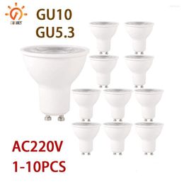 1/2/6/10pcs LED Spot Light GU10 MR16 Bulb 12W 9W 6W 3WLED Lamp 220V Spotlight Lampada GU5.3 Corn Gu 10 Ampoule