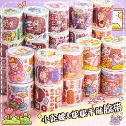 Gift Wrap Lovely Girl NINI Daily Life Special Oil Washi Tapes School Supplies Masking Tape Adhesive DIY Scrapbooking Sticker