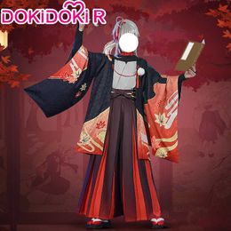 Anime Costumes IN STOCK Kazuha Cosplay Game Genshin Impact Five Kasen Cosplay DokiDokiR Men Come Genshin Impact Kazuha Five Kasen Cosplay Z0301