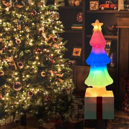 Christmas Decorations Tree Night Light Bulb Festival Party Lamp Desk Bulbs Xmas Home Decoration C66