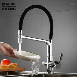 Kitchen Faucets 3 Way Faucet Drinking Water Sink 2in1 Filter For Reverse Osmosis Or Filtration System