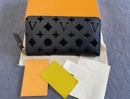Designer -Bag -Brieftasche M60017 Leder Brieftasche Frauen Reißverschluss Langkartenhalter Münzbaus Frau zeigt exotische Kupplungsbrieftaschen A01