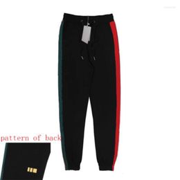 Men's Pants Bothside Straple Sweatpants For Men Designer Pant Letter Embroideried Women Sport Track Trouser Elastic Streetwear Winter Clothe