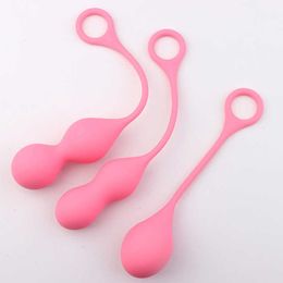 Eggs/Bullets 3pcs Vagina Muscle Tighten Ben Wa Ball Kegel Ball Intimate Sex Toys Vaginal Balls For Women Postpartum Repair L230306