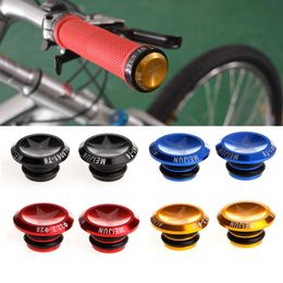 Bike Handlebars &Components 1 Pair MTB Aluminium Alloy Handlebar Bar End Plugs Stoppers