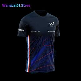 wangcai01 Men's T-Shirts 2022 Alpine E-Sport 3D Print Crew Neck T-Shirt Oversized Casual T-Shirt Top F1 High Quality Clothing 0306H23