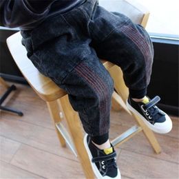 Jeans Kids Boys Trousers Jeans Spring Autumn High Quality Casual Pants Children Baby boy Jeans 2-8 Years 230306