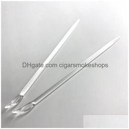 Smoking Pipes New 6.7 Inch Quartz Shovel Dabber Wax Oil Dab Tool Screwdriver Spoon Nail Vaporizer Tools 5Mm Rods For Glass Drop Deli Dhi94