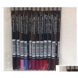 Eyeliner 240 Pcs Waterproof Pencil Cosmetics Twee Different Colors Drop Delivery Health Beauty Makeup Eyes Dhub7