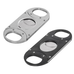 Stainless Steel Sharp Cigar Cutter Metal Classic Portable Cigar Cutter Cigar Scissors Gift