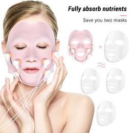 Bust Shaper EMS Microcurrent Face Lift Machine Red Light Therapy Massager Anti Ageing Wrinkle Korean Skincare Hydrated LED Mask Beauty 230303