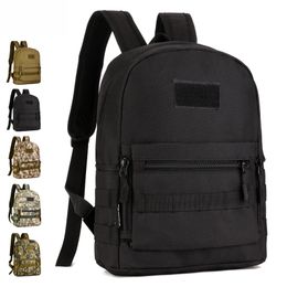 Outdoor Bags 10 Liters Small Outdoor Tactics Backpack Military Fans Equipment For Hiking Climbing Men Women Molle Bag Sports Rucksack S425 230306