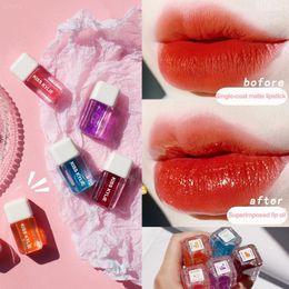 Lip Gloss Mirror Water Glaze Transparent Glass Oil Waterproof Liquid Lipstick Lipgloss Natural High Cosmetics