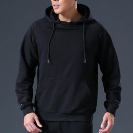 Men's Hoodies Sweatshirts Spring Hoodie Autumn Hoodies Men Pullover Solid Colour Drawstring Male Casual Fashion Hoodie Harajuk Sweatshirts roupas femininas 230303