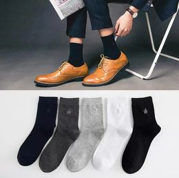 2023mens socks classic embroidered high tube paris style cotton autumn and winter towel bottom men women skateboard stockings N1