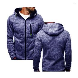 Men's Hoodies Spring And Autumn Jacket Hooded Coat Casual Zipper Sweatshirt Sportswear Fashion