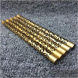 Eyebrow Enhancers Makeup Leopard Grain Pencil Waterproof Professional Brush Black Cosmestic Tools Eye Liner Drop Delivery Health Beau Dhefy