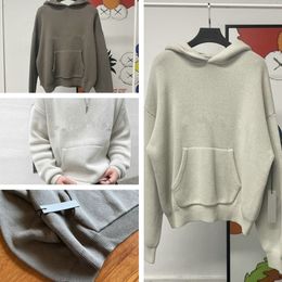 Knitted Hoodies Loose Mens hoodies long sleeve sweater pullover knits hooded sweaters men women hoodie knits sweatshirt Fashion Clothes Clothing