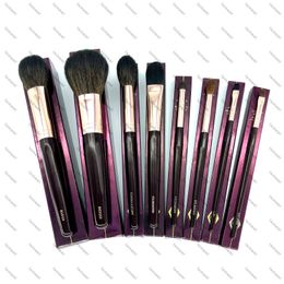 Makeup Tools CT 8Pcs Set Makeup Brushes Bronzer Blusher Powder Sculpt Foundation Eye Blender Smudge Liner Lip Makeup Brushes Beauty Tools 230306