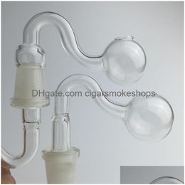 Smoking Pipes 10Mm 14Mm 18Mm Male Female Glass Oil Burner Pipe Thick Pyrex Water Tube For Drop Delivery Home Garden Household Sundri Dhyxt