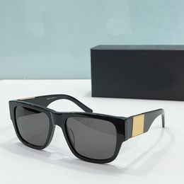 STUD 4406 Gold Black/Grey Square Sunglasses for Men Fashion Sun Glasses Designers Sunglasses occhiali da sole Sunnies UV400 Eyewear with Box