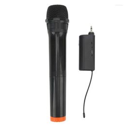 Microphones Wireless Microphone UHF Dynamic Cardioid Sensitivity Mic With LED Display For Speech Conference Computer Live Broadcast