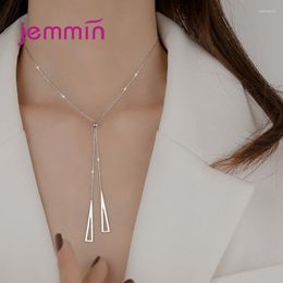 Chains Arrival 925 Sterling Silver Fashion Statement Chain Necklace For Women Girls Streetwear Wholesale