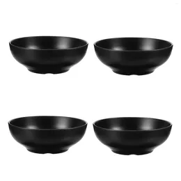 Bowls 4pcs Ceramic Dinner Bowl Soup Appetizer Plates Japanese Ramen Set Rice Eating