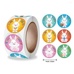 Gift Wrap 500pcs Easter Stickers Seal Label Sticker Happy Decorations For Home Kids Bag Decor Tags Handmade