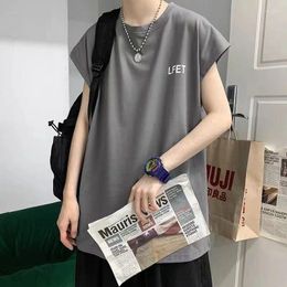 Men's T Shirts Fashion O-Neck All-match Printed T-Shirt Men's Clothing 2023 Spring Loose Casual Pullovers Short Sleeve Korean Tee Shirt