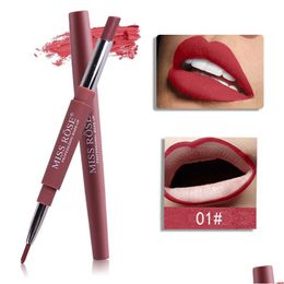 Lipstick Miss Rose Mtifunction Pen A Lip Liner Drop Delivery Health Beauty Makeup Lips Dh9Xm