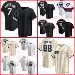 Southside 7 Tim Anderson Baseball Jersey 74 Eloy Jimenez Jose Abreu 88 Luis Robert Yoan Moncada Bo Jackson Lucas Giolito Yermin Mercede Keuchel Thomas 60 35 73