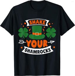 Men's T Shirts Shake Your Shamrocks St Patricks Day T-Shirt