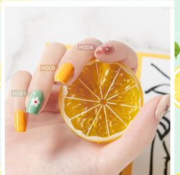 Nail Polish 1 Bottle 8ml Summer Glitter Candy And Fruit Series Long Lasting Portable Easy To Use Makeup Tool
