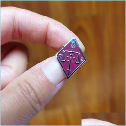 Pins Brooches 10Pcs Scottish Rite 16Th Degree Pins Princes Of Jerusalem Rhombus Mason Masons Masonic Lapel Pin And Brooch Metal Ena Dh5Pn