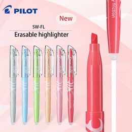 Highlighters 1 Pcs Japan PILOT Highlighters SWFL Erasable Highlighter Multifunctional Marker School Supplies Cute Stationery J230302