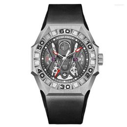 Designer Watches Men Tiger Wristwatches Automatic Reef Watch Mens Wrist Watches Luxury Dive 200M Waterproof Mechanical Wristwatch Sekelton Luminous Sapphire