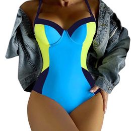 Women's Swimwear String One Piece Swimsuit For Women Swimming Suits Teens Teenage Girls Underwear