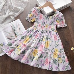 Girl's Dresses Girls Dresses New Sweet Princess Dress Baby Kids Girls Clothing Wedding Party Dresses Children Clothing Pink Applique