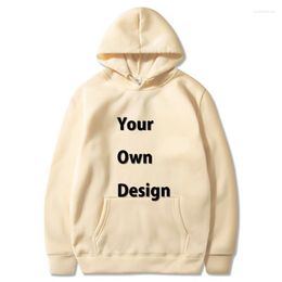 Men's Hoodies CYXZFTROF Men&Women Fashion Printing Your Like Po Or Logo Own Design Hoody Hip Hop Casual Pullover Sweatshirts