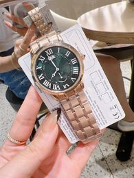 Fashion Full Brand Wrist Watches Women Ladies Girl Crystal Style Luxury With Logo Steel Metal Quartz Clock CA 96