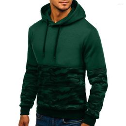 Men's Hoodies Top Cool Boy Mens Fashion Casual Loose Patchwork Slim Fit Warm And ComfortableTracksuits Hoodie Outwear Blouse Sweatshirt