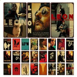 Personalized American killer Movie Poster Art Painting Film Metal Tin Sign Plate Plaque Classic Movie Poster Retro Decor For Man Cave Bar Pub Club Home Decor 30X20 w01