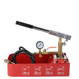 Pompa di prova della pressione manuale, tubo dell'acqua ppr manuale, macchina a pressione della pompa a pressione del tubo dell'acqua