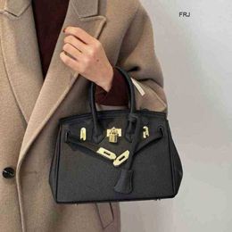 Birkinbag Handbags Bags Designer High Sense Foreign Style Fashion Handbag 2023 New Goddess Personalised Large Capacity Single Shoulder Me Have frj