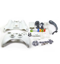 Wireless Controller Housing Shell For Xboxes 360 Housing Case Cover Replacement With Buttons Kit