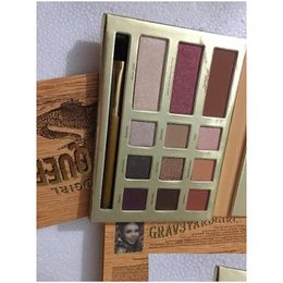 Eye Shadow Makeup Yardgirl Swamp Queen 12 Colours Shimmer Matte Eyeshadow Earth Colour Drop Delivery Health Beauty Eyes Dhwbi