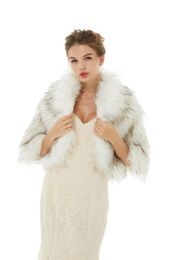 Wraps Wedding dress fur small shawl cape women autumn and winter wedding bridesmaid coat evening dress wear