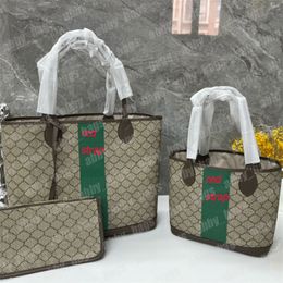 Designer Tote Bags Big And Mid Size Ophidia Shoulder Bag Women Designers Handbags Purse Shopper Totes Basket Brown G Shopping Bag
