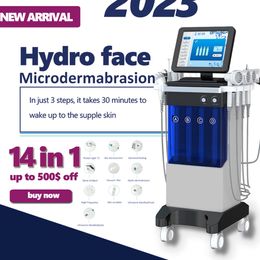 14 IN 1 Multifunctional Microdermabrasion Skin SPA Machine Hydra Dermabrasion Machine Skin Care Beauty Instrument Skin Rejuvenation Face Lift